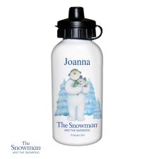 Personalised The Snowman & The Snowdog Drinks Bottle